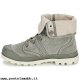 Bambini Palladium BAGGY KID Grigio Popolare per vendita