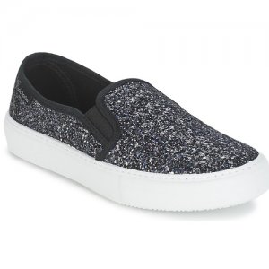 Fine Delle Vendite Slip On Victoria Nero Slip On Glitter per Donna