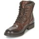 Uomo Jack & Jones ALBANY LEATHER BOOT Marrone Discounted