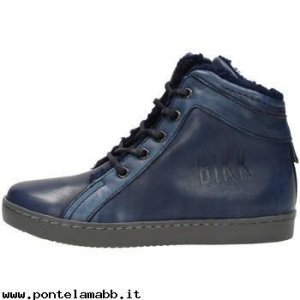 Bambini Bikkembergs BKJ103079 Sneakers Bambino Pelle Blu Blu Trovare Prezzi Più