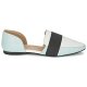 Donna Ballerine Shellys London MOZZA Blu Trasporto veloce Gomma Fashion outlet