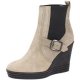 Donna Hogan HXW1690B930AWOS407 Tronchetto Donna Crosta Beige Beige Affare Vendita