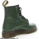 Donna Dr Martens 1460 Scarpe con lacci Adulto unisex Pelle Verde Affare Vendita