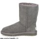 Donna UGG CLASSIC SHORT GRIGIO Presa In Vendita