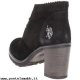 Donna U.S Polo Assn. U.S. Polo Assn. SADIE4088W5/S1 Tronchetto Donna Crosta Nero Ner Clearance online