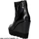 Donna Arlee Mod C563 Mezzo Stivaletto Donna Pelle Nero Nero Soddisfatto per