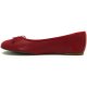 Donna Ballerine Maria Jaen rosso Top Di Shopping