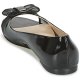 Donna Ballerine Paco Gil DIGRATTA Nero Cuoio Magazzino Outlet