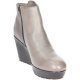 Donna Stonefly 105398 Tronchetto Donna Pelle Bison Grigio Chiaro Affare Vendita