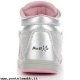 Bambini Canguro V3621 Sneakers Bambino Camoscio/Tessuto Argento brillante/Rosa Grigio Punti Vendita