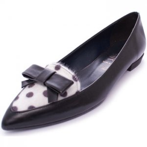 Donna Ballerine Ovye Ballerina Vitello Nero Sito Shoping