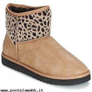 Donna Esprit UMA BOOTIE CAMEL Spazio Di Design Marchio Di Vendita