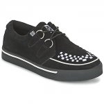 Donna Classiche basse TUK CREEPER SNEAKERS Nero/Bianco Gomma Sito Offerte