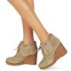 Donna Fornarina JEANNE Sand/Suede Offerte Di Sconto