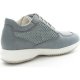 Donna Classiche basse Geox DACL Sneakers Donna Pelle Blue Negozi Vendita Online