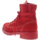 Donna OXS 9N 1554 D Anfibio Donna Rosso Negozio Autentica