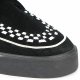 Donna Classiche basse TUK CREEPER SNEAKERS Nero/Bianco Gomma Sito Offerte