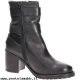 Donna Guess FL4ISNLEA10 Tronchetto Donna Pelle Nero Nero Siti Shoping In Linea