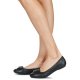 Donna Ballerine Hush puppies FINNLEY CHASTE Nero Trasporto veloce Gomma Sito Offerte