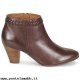 Donna Bocage MADDY BORDEAUX Grande Sconto