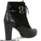 Donna Hispanitas HI40221 bottino cavi fibbia COCO nero nero Vendita Di On-Line