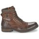 Uomo Jack & Jones ALBANY LEATHER BOOT Marrone Discounted