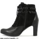 Donna Hispanitas HI40221 bottino cavi fibbia COCO nero nero Vendita Di On-Line