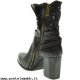 Donna A.s. 98 donna stivaletti con tacco 507232 Nero Moda Online