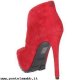 Donna Guess FL6IRRSUE09 Tronchetto Donna Pelle Rosso Clearance online