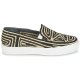 Vendita Di On-Line Slip On Robert Clergerie Nero/Beige Tribal per Donna