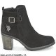 Donna U.S Polo Assn. MARGIE Nero Marchio Di Vendita