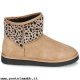 Donna Esprit UMA BOOTIE CAMEL Spazio Di Design Marchio Di Vendita