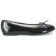 Donna Ballerine So Size DOURSE Nero Gomma Siti Di Liquidazione