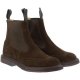 Donna Trickers mod Silvia Chocolate Repello Elastic Sided Boots Vibram Sole Po marrone Marchio Di Vendita