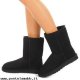 Donna UGG CLASSIC SHORT BLACK Vendite On-Line Per