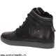 Bambini Bikkembergs BKJ103077 Sneakers Bambino Pelle Nero Nero Punti Vendita