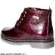 Bambini Balducci 95553 Polacchino Bambina Vernice Bordeaux Bordeaux Siti Shoping In Linea