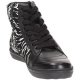 Donna Cult CLJ101401 Sneakers Donna Tessuto Nero/Zebra Nero In Vendita