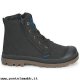 Bambini Palladium HI LEA GUSSET K BLACK/Nero/Gum Soddisfatto per