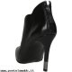 Donna Guess Fl4vea Lea09 Tronchetti noir Soddisfatto per