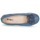 Donna Ballerine Kickers LIBER Blu Gomma Nuova versione