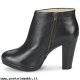 Donna Buffalo SILK LEATHER Nero Vendita Di On-Line