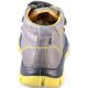 Bambini Naturino Rainstep Scarponcino Grigio Antracite Pelle Strappi Velcro Baku grigi Negozio Autentica