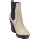 Donna Hogan HXW1690B930AWOS407 Tronchetto Donna Crosta Beige Beige Affare Vendita