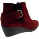 Donna Toni Pons stivaletto verde bordeaux zeppa Art BORGES anckle boot nero Meno Discounted