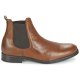 Uomo Selected SHDOLIVER CHELSEA BOOT NOOS COGNAC Negozio Autentica