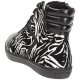 Donna Cult CLJ101401 Sneakers Donna Tessuto Nero/Zebra Nero In Vendita