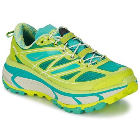 Originale Scarpe Sport Hoka One One Blu/Grigio Mafate Speed per Donna