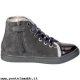 Bambini Balducci 95097 Sneakers Bambino Nabuk Grigio Negozio Autentica