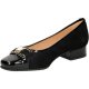 Donna Ballerine Granducato VERNICE nero Super conveniente Alla Moda Di Sconto